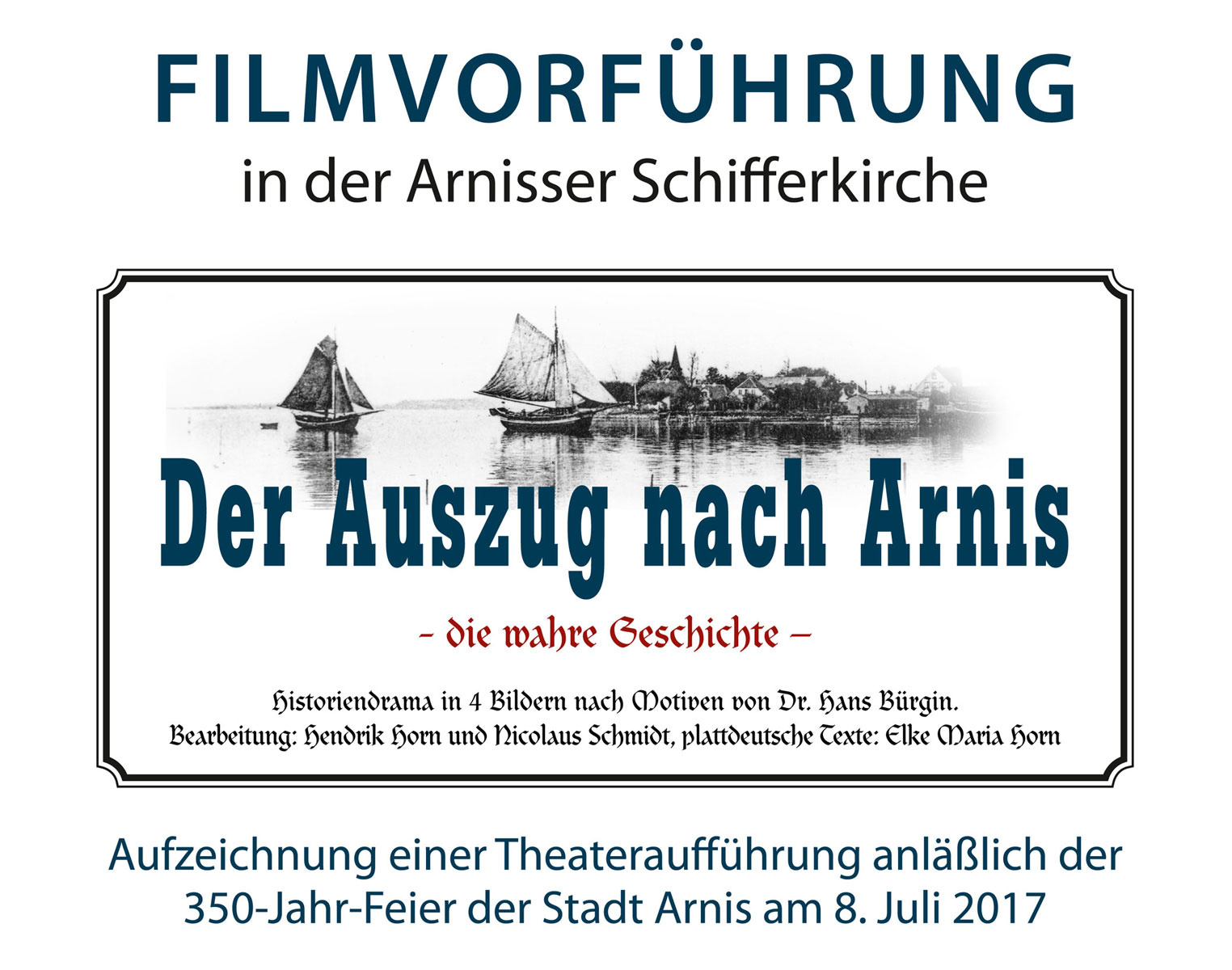 Theaterstück Der Auszug nach Arnis