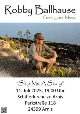 Plakat Robby Ballhause – Sing Me A Story