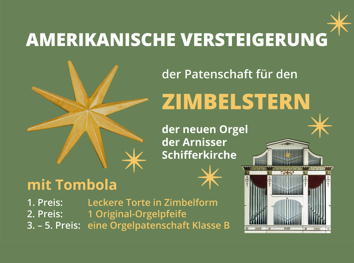 Versteigerung Zimbelstern-Patenschaft