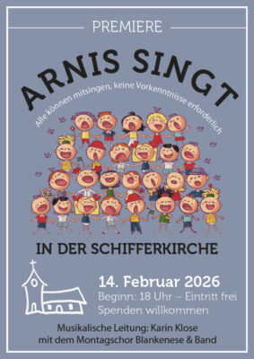 Arnis singt am 14.4.2026