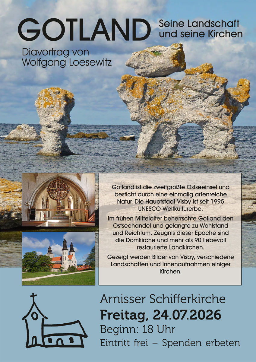 Gotland – seine Landschaften und seine Kirchen